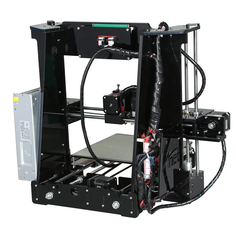 Anet A6 A8 3d принтер высокой точности 0 4 мм Насадка Reprap prusa i3 DIY Принтер Комплект
