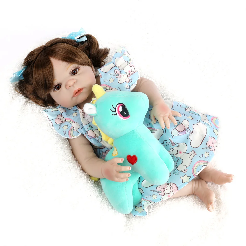 Кукла для новорожденных 22 дюйма ручная работа кукла Реалистичная летняя девочек