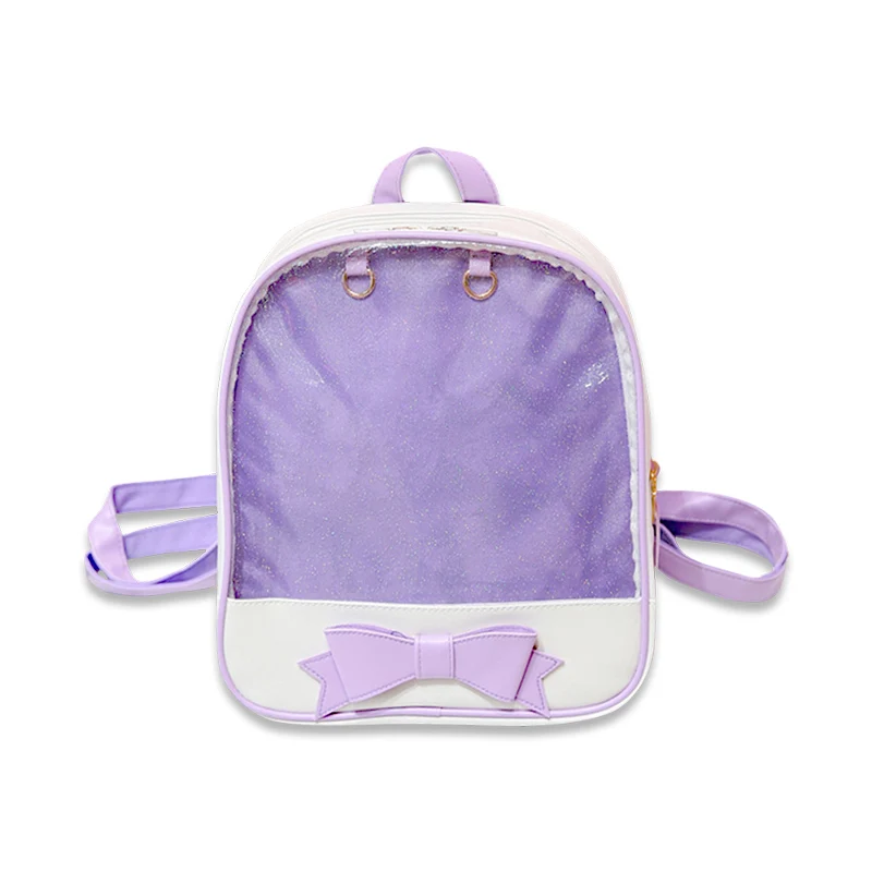 Прозрачный рюкзак с бантом Itabags, школьные сумки для девочек-подростков, дизайнерские сумки Ita Bookbag Bolsa