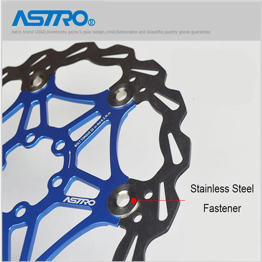 ASTRO MTB велосипед плавающий дисковый тормоз AL7075 CNC горный тормозные роторы 160 мм/180