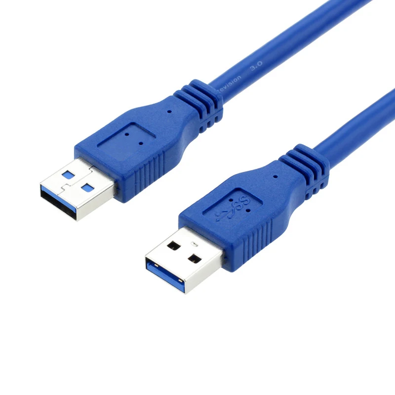 USB3.0 высокоскоростной кабель для передачи данных 0,6 м 1 м 1,5 м USB 3,0 момме кабель для передачи данных и синхронизации для жесткого диска - Цвет: Blue