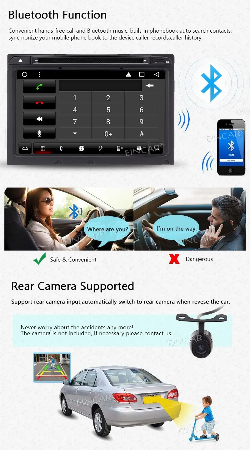 Eincar 8 &quotAndroid 7.1 стерео головное устройство для Hyundai GPS навигации Радио аудио