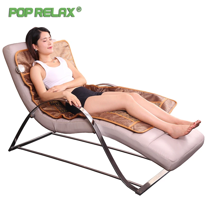 Фото Электрический массажный матрас Pop Relax 2 стороны нагрев физиотерапия снятие боли в