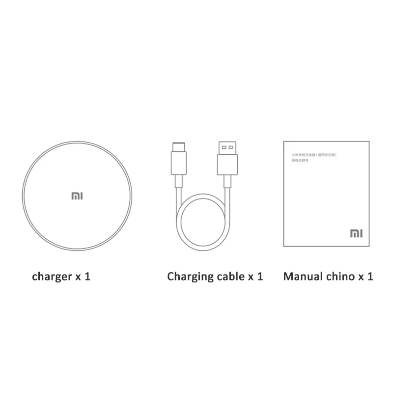Xiaomi Originail Беспроводное зарядное устройство Qi Smart Quick Charge быстрое 7 5 Вт для Mi MIX 2S iPhone