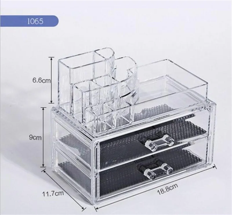 Органайзер для косметики 1 шт. коробка хранения демонстрационная акриловая
