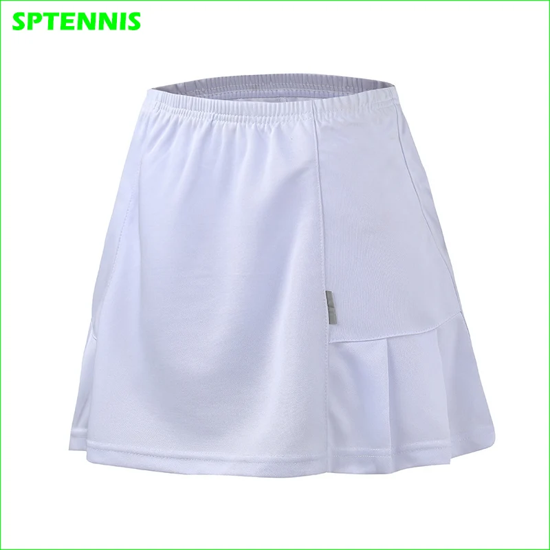 

Children Skater Tennis Skirt School Skirt With Inner Shorts Adult Sport Training Badminton Skirt For Girl Women XS 3XL