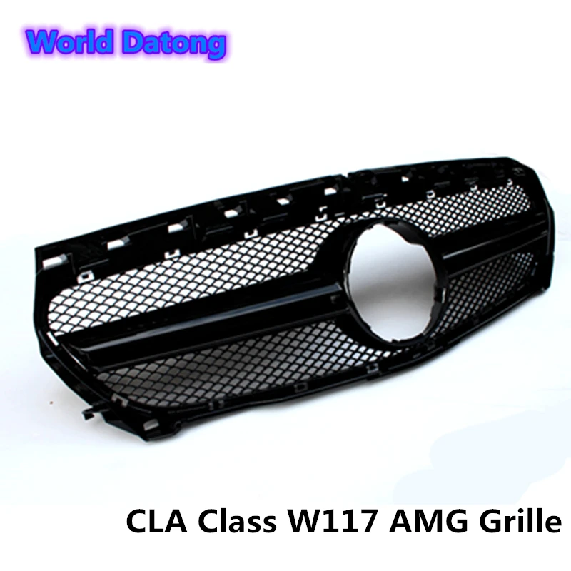 W117 подтяжка лица AMG Передняя решетка для Mercedes CLA класс ABS Материал C117 Benz автомобиль