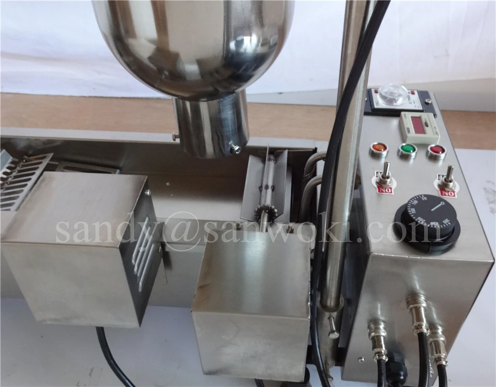 Электрическая Однорядная автоматическая машина для приготовления пончиков