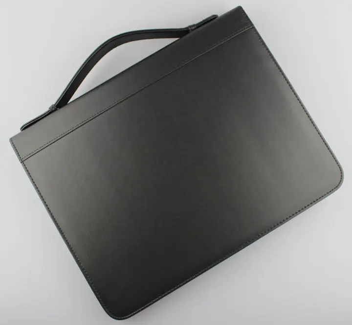 Портфель в деловом стиле на молнии A4 ручной органайзер для документов портфель