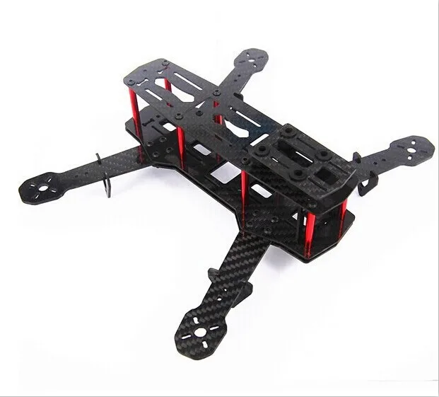 Aerops QAV250 мини-Квадрокоптер из углеродного волокна 250 FPV четыре оси рама для дрона (в
