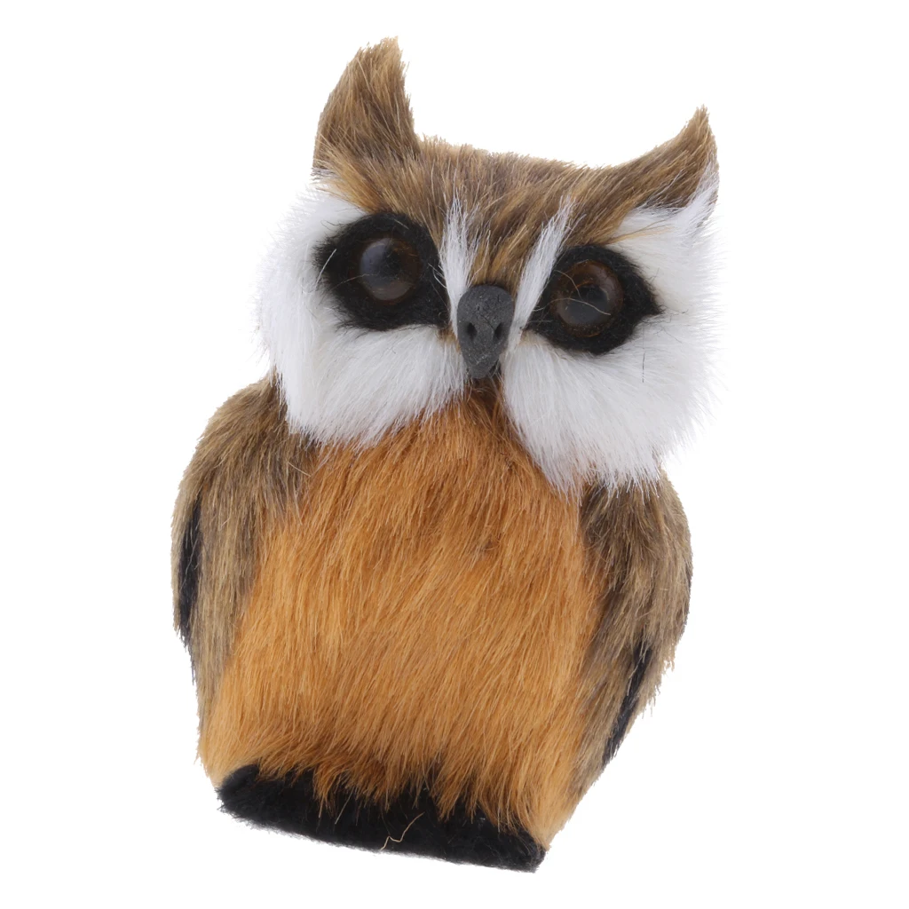 Mini b&uacute;ho Artificial de imitaci&oacute;n para decoraci&oacute;n del hogar, Animal de imitaci&oacute;n, tama&ntilde;o medio-0