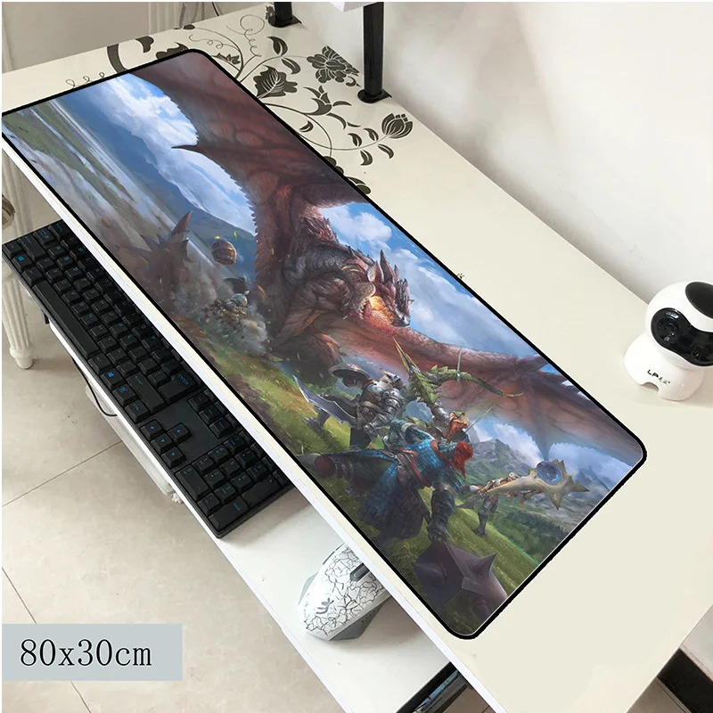 Коврик для мыши monster hunter Domineering компьютерный коврик для мыши 800x300x3 мм padmouse Профессиональный коврик для мыши гаджет офисные настольные коврики