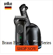 Электробритвы Braun M90, мобильный триммер для бритья, бритва, моющаяся бритва, машинка для бритья бороды, сухая батарея, портативная для путешествий