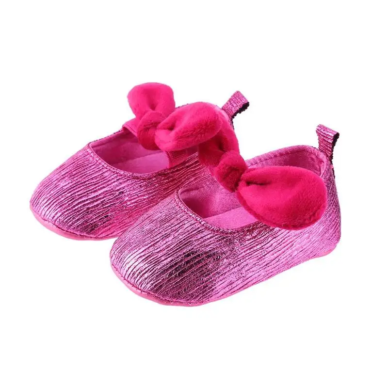 1 пара унисекс обувь для новорожденных маленьких девочек с мягкой подошвой