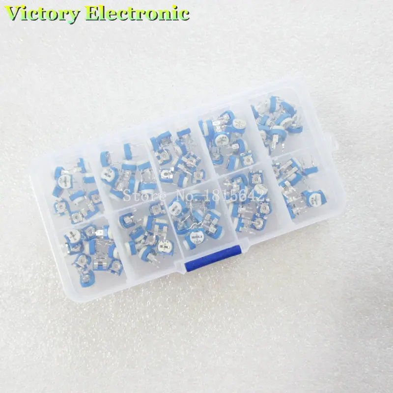 100 шт./коркор. RM065 набор из углеродной пленки горизонтальный подстроечный