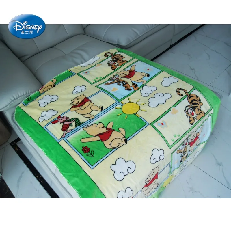 Disney Двухслойное покрывало с Минни Маус Винни кораллового флиса для детских садов