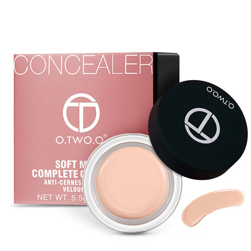 O.TWO.O Face Concealer Cream Makeup Primer Cover Pore Wrinkle Foundation Base Eyes Make Up Oil-Control Long Lasting | Красота и