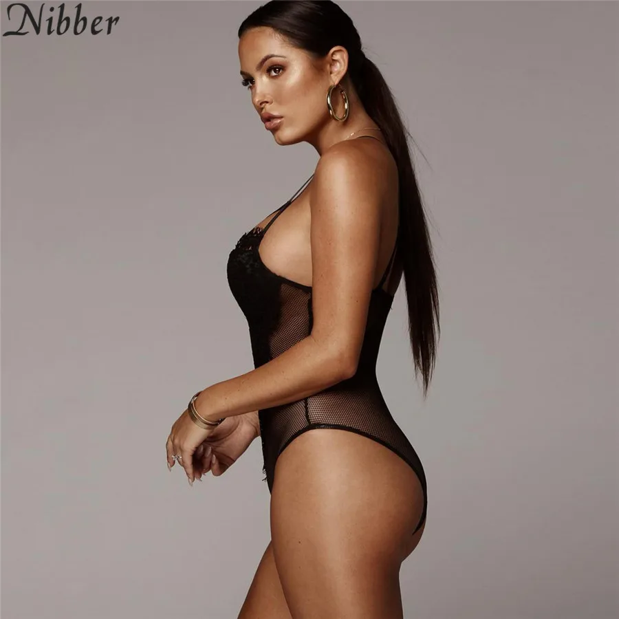 Nibber/, кружевной комбинезон с ажурным узором, Осень-зима, сексуальный кружевной облегающий костюм, трендовая повседневная одежда, разные цвета на выбор