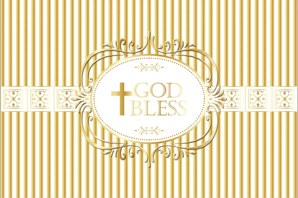 Виниловый фон для студийной фотосъемки с изображением богов Креста золотых