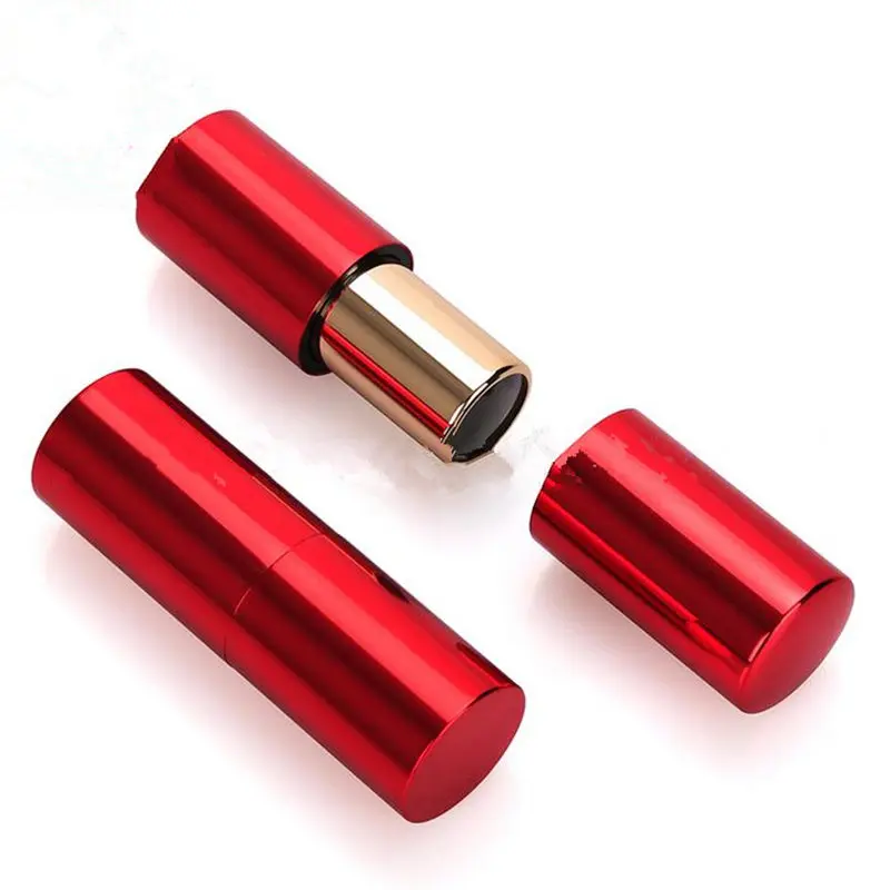 Красные домашние пустые губные трубки DIY помады материалы 12 1 мм внутренний