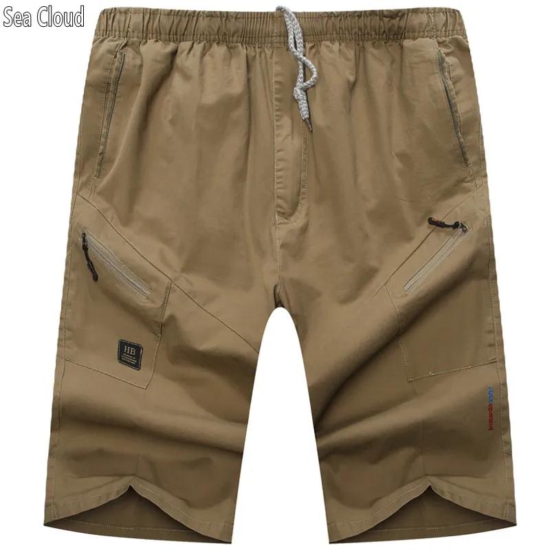 

82 Free shipping Summer plus size men's clothing shorts extra large cotton knee-length casual trousers cargo men shorts