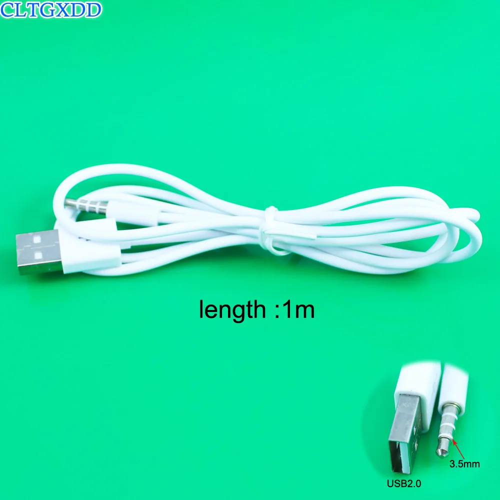 USB кабель cltgxdd с поворотом на 3 5 мм для зарядки и скачивания аудио в автомобиле iPod