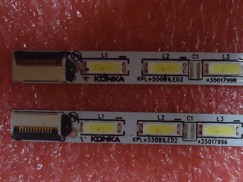 Для лампы konka LED55E5530F товар KPL + 550B1LED2 35017470 35020166 35018014 35018085 1 шт. = 56 светодиодов 613 мм