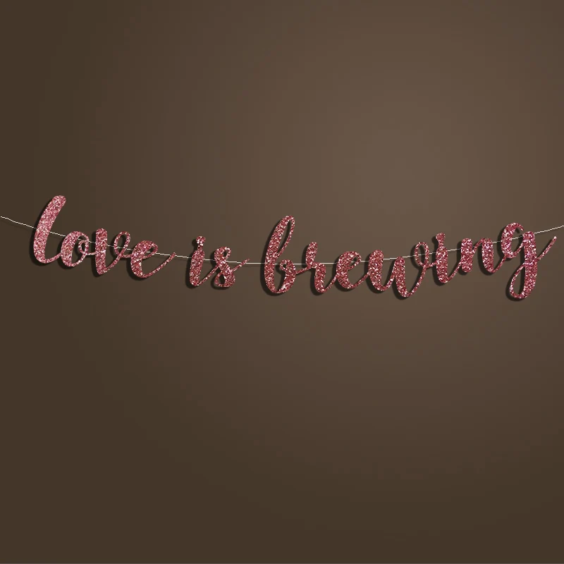 Надпись с надписью Love Is Brew Золотой Свадебный декор|love is|decorative decorativelove love |