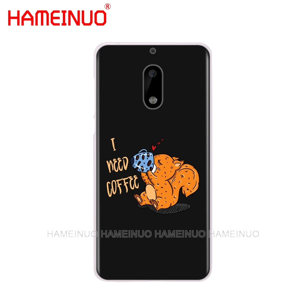 HAMEINUO чехол с кофейным рисунком для Nokia 9 8 7 6 5 3 Lumia 630 640 640XL 2018 | Мобильные телефоны и