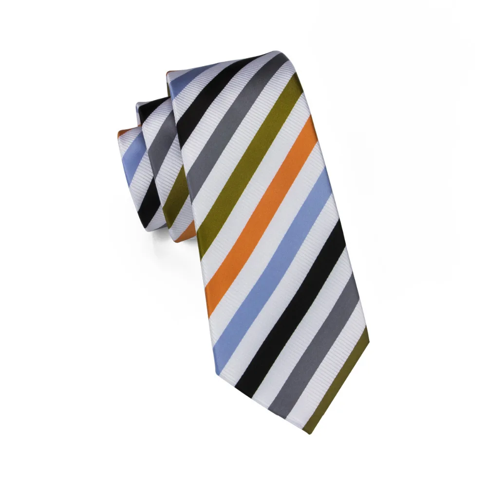 Мужской комплект из галстука и запонок в полоску|neckties women|neckties salenecktie camera |