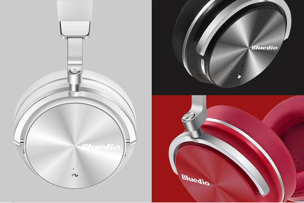 Bluedio T4 беспроводные bluetooth-наушники с шумоподавлением, беспроводная гарнитура с микрофоном для прослушивания музыки