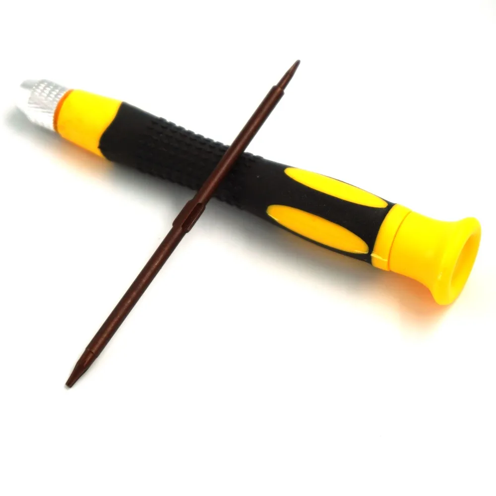 1 шт. Прецизионная отвертка с двойной головкой для ремонта iPhone 0 8 мм 5 точечная 2