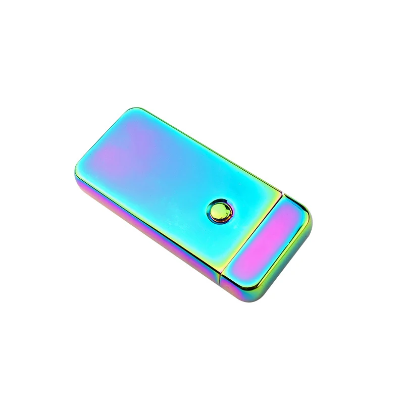 Хорошая USB Зажигалка Ветрозащитная турбо и светодиодная лампа карманная