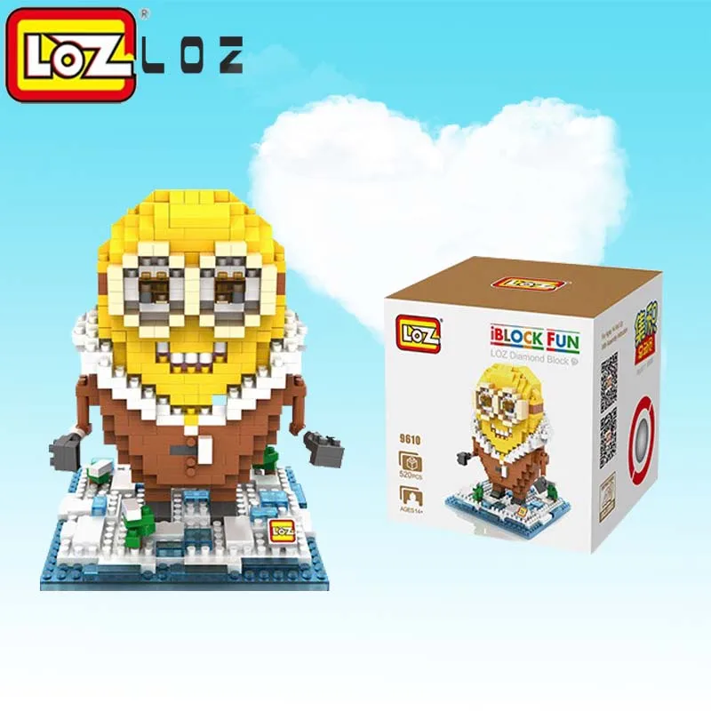 Arctic Minion LOZ Hero серия DIY фигурки строительные блоки Dimond экшн-модель подарок на день рождения игрушки для детей мальчиков 9607 - Цвет: Arctic Minion