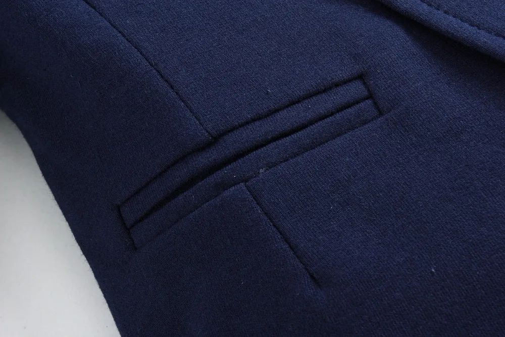 Новое поступление Трикотажный Хлопковый Блейзер 100% для маленьких мальчиков BJ11