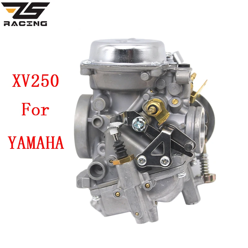 

ZS Racing New 26mm Carb Carburetor For Yamaha Virago XV250 Route 66 1988-2014 XV125 1990-2011 Replace keihin