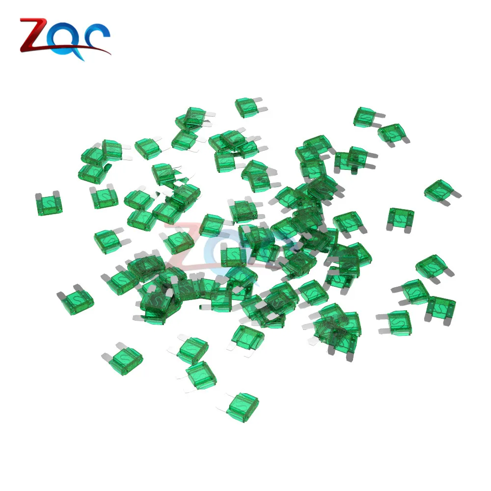 Large Fuse Fuses 20A 30A 40A 50A 60A 70A 80A 100A Amp Clip Assortment Auto Blade Type Set for Car Truck | Обустройство дома