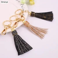 hot women leather tassel top quality key holder business charm accessories new men best new gift jewelry k1908