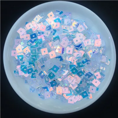 4mm Square 500 г/упак. золотой кристалл луна персик сердце сегмент ручной работы DIY Кристалл грязи звезда наполнитель декоративные украшения для ногтей конфетти ногтей - Цвет: 4mm Square