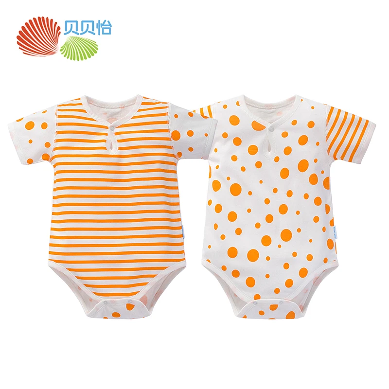 Bornbay/одежда для малышей из 2 предметов Комбинезон младенцев Боди с короткими