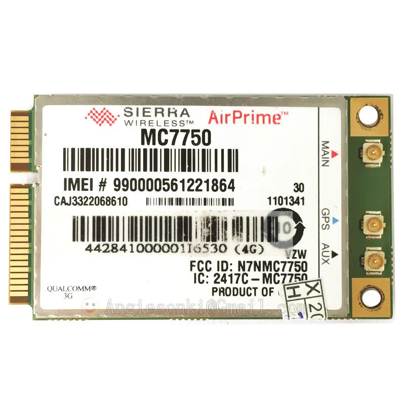 Разблокированный Sierra AirPrime MC7750 LTE 700 (B17) HSPA + GSM GPRS EDGE и модуль для EV-DO 4G PCI Express карта