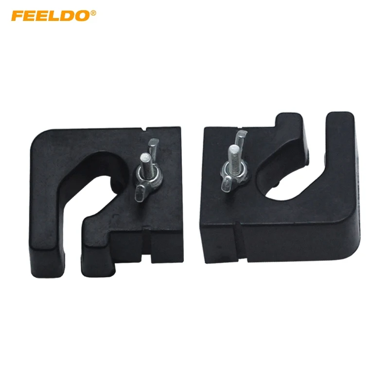 FEELDO 2PCS Auto HID Xenon Bulb Holder Base H1 High Beam Bracket Retainers Adapter Sockets For Ford Mondeo #5548