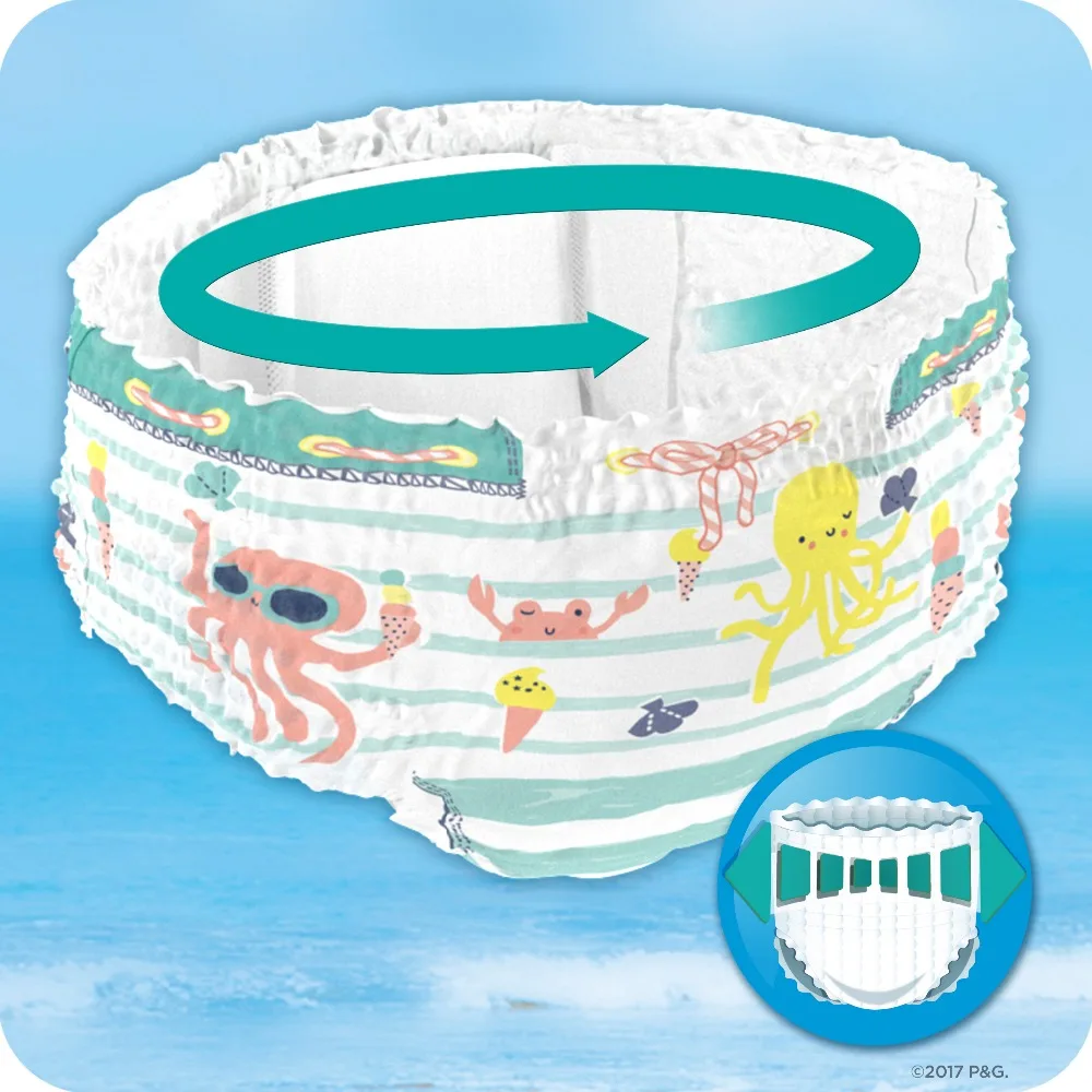 Трусики для плавания Pampers Splashers размер 5-6 10 шт. | Мать и ребенок