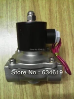 220v 1 stainless steel gas solenoid valve lpg ng high temperature resistant valve pneumatic valve