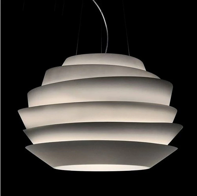 Nordic подвесное украшение для дома подвесные светильники Foscarini Le Soleil волны белая Роза подвесные светильники подвесной светильник E27 светильники свет