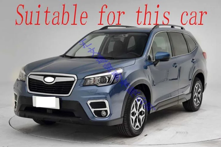 Декоративная накладка на центральную консоль переднего панеля Subaru Forester SK 2018 2019 2020 для держателя для напитков ABS матовая.