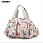 Сумка-мессенджер NIYOBO Женская, нейлоновая, с цветочным принтом