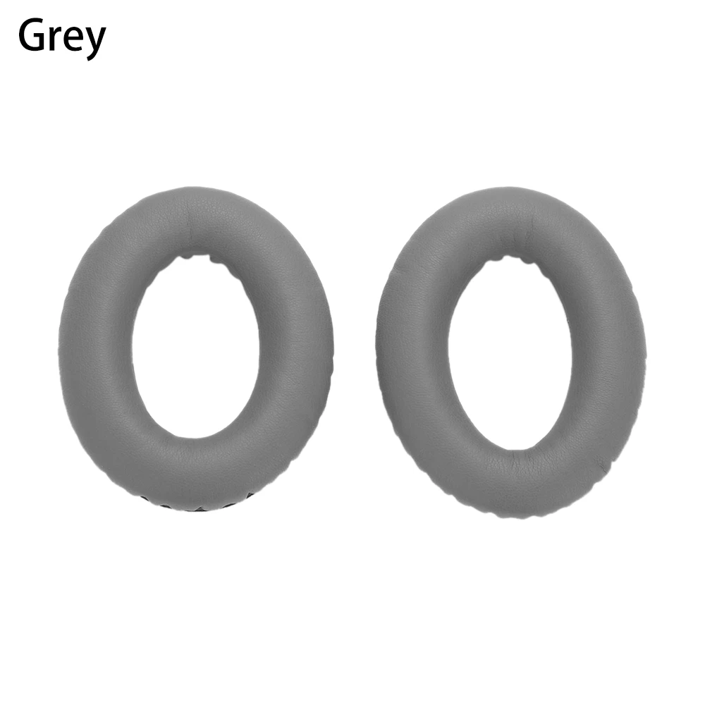 grey 1 пара подушечек для наушников, Сменные подушечки для наушников, амбушюры для Bose quietkomento 35 QC35 QC 35 25 15 QC25 QC15 - Цвет: grey