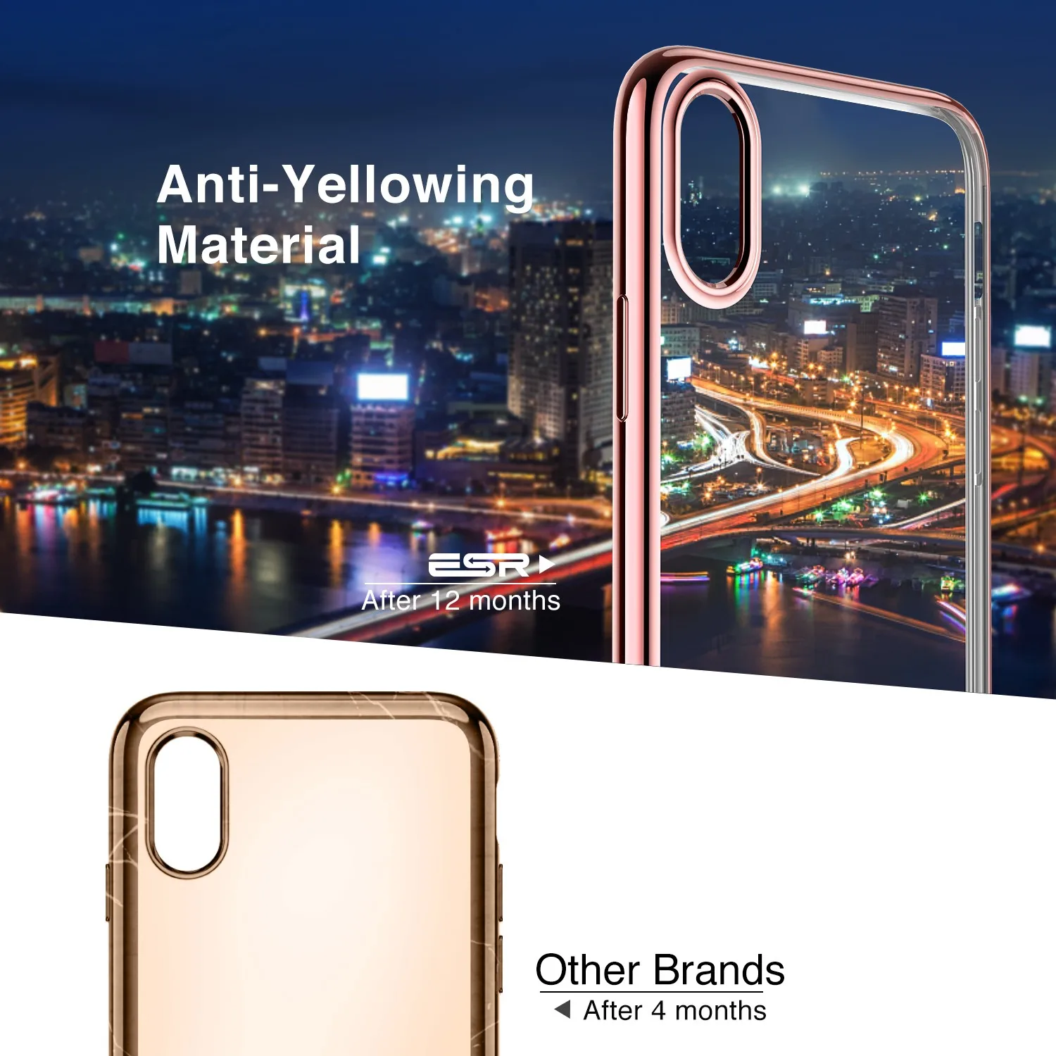 ESR чехол для iPhone XS XR XS Max прозрачный чехол Бампер прозрачный мягкий TPU чехол ультра тонкий чехол противоударный чехол для iPhone