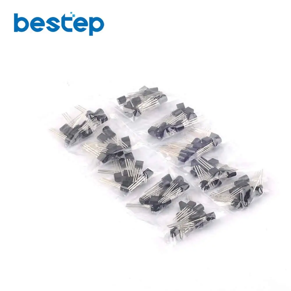 BC547B BC547C BC548B BC557C BC639 BC558B BC557B BC337 25 BC327 40 TO 92 100 шт. = 10 ценностей x10 набор транзисторов в
